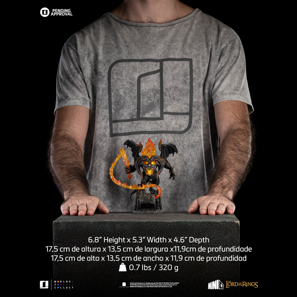 Estátua Balrog - Lord of the Rings - MiniCo - Iron Studios