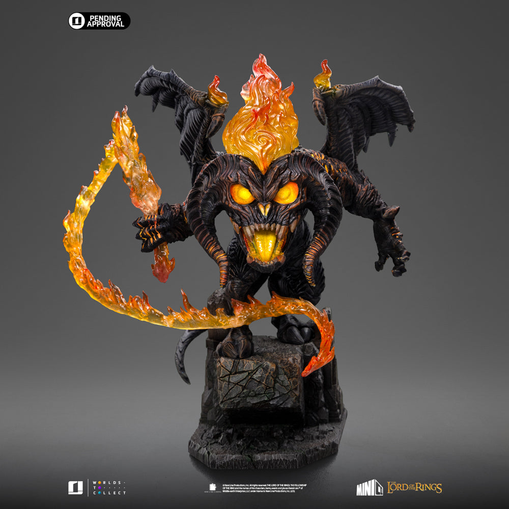Estátua Balrog - Lord of the Rings - MiniCo - Iron Studios