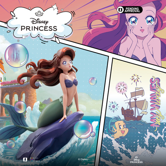 Voucher Pré Venda - Estátua Ariel - Disney's Princess - Iron Studios