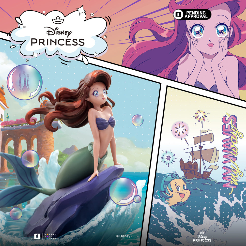 Voucher Pré Venda - Estátua Ariel - Disney's Princess - Iron Studios
