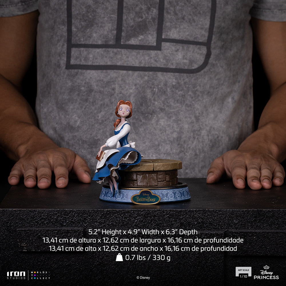 Estátua Belle - Disney's Princess - Iron Studios