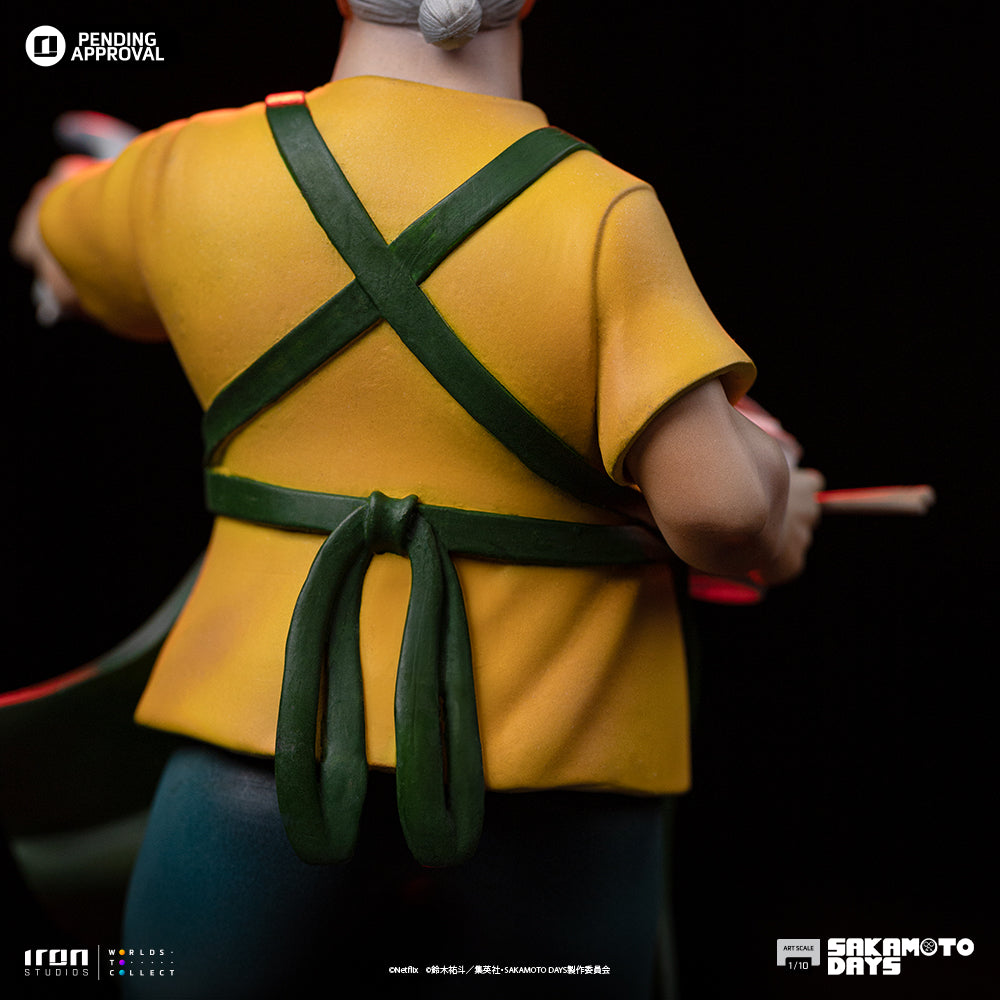 Voucher Pré Venda - Estátua  Taro Sakamoto - Sakamoto Days - Art Scale 1/10 - Iron Studios