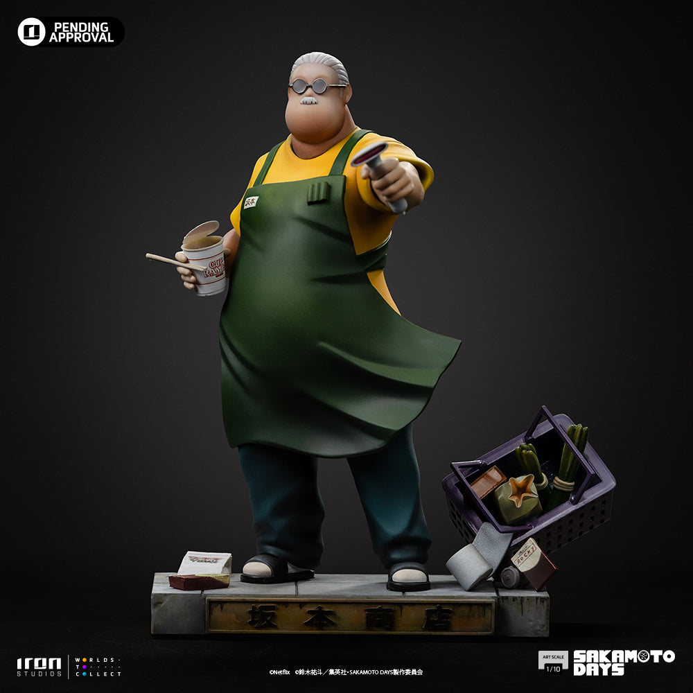 Voucher Pré Venda - Estátua  Taro Sakamoto - Sakamoto Days - Art Scale 1/10 - Iron Studios