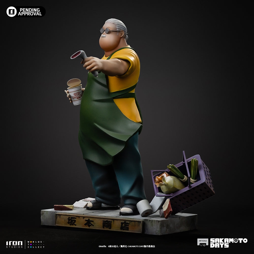 Voucher Pré Venda - Estátua  Taro Sakamoto - Sakamoto Days - Art Scale 1/10 - Iron Studios