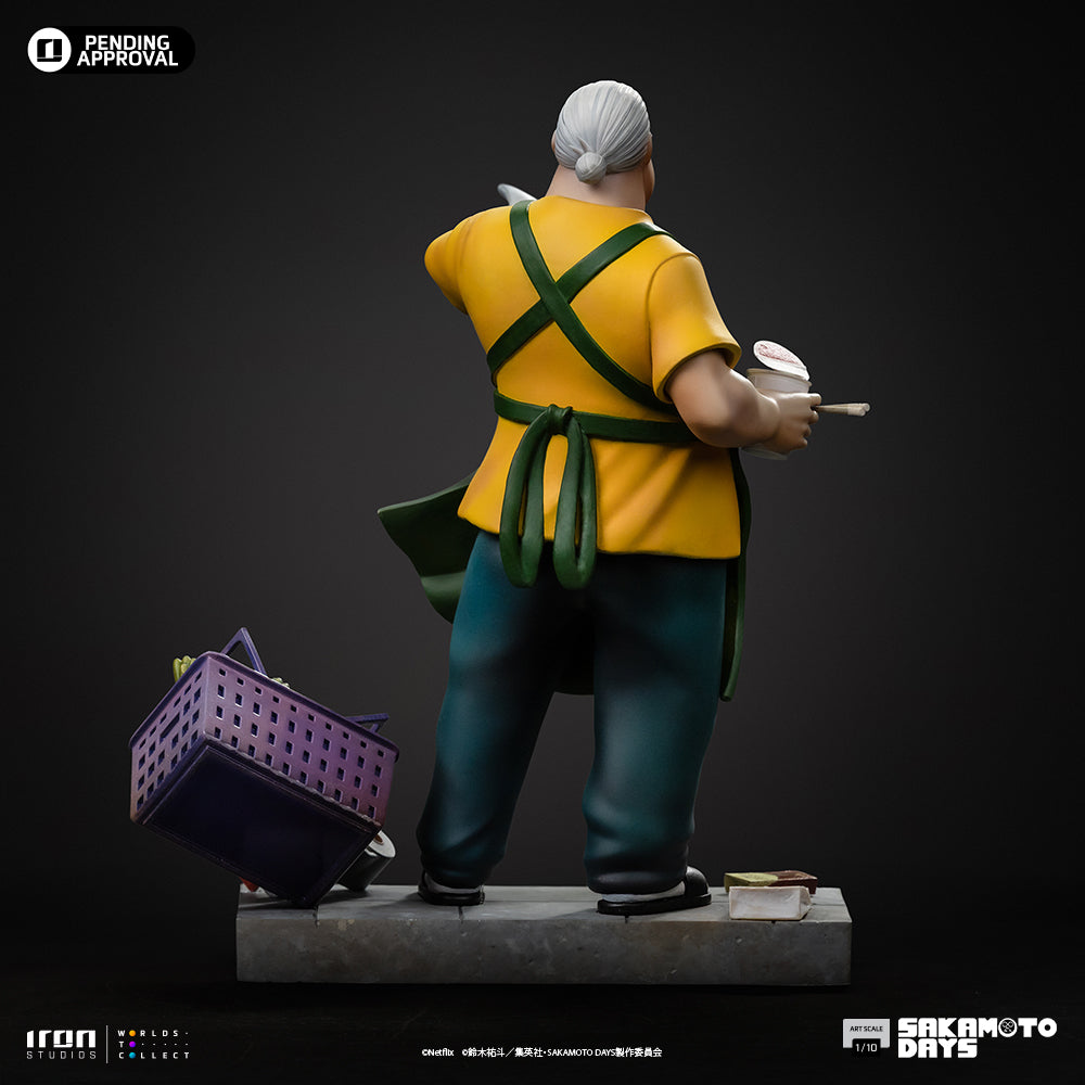 Voucher Pré Venda - Estátua  Taro Sakamoto - Sakamoto Days - Art Scale 1/10 - Iron Studios