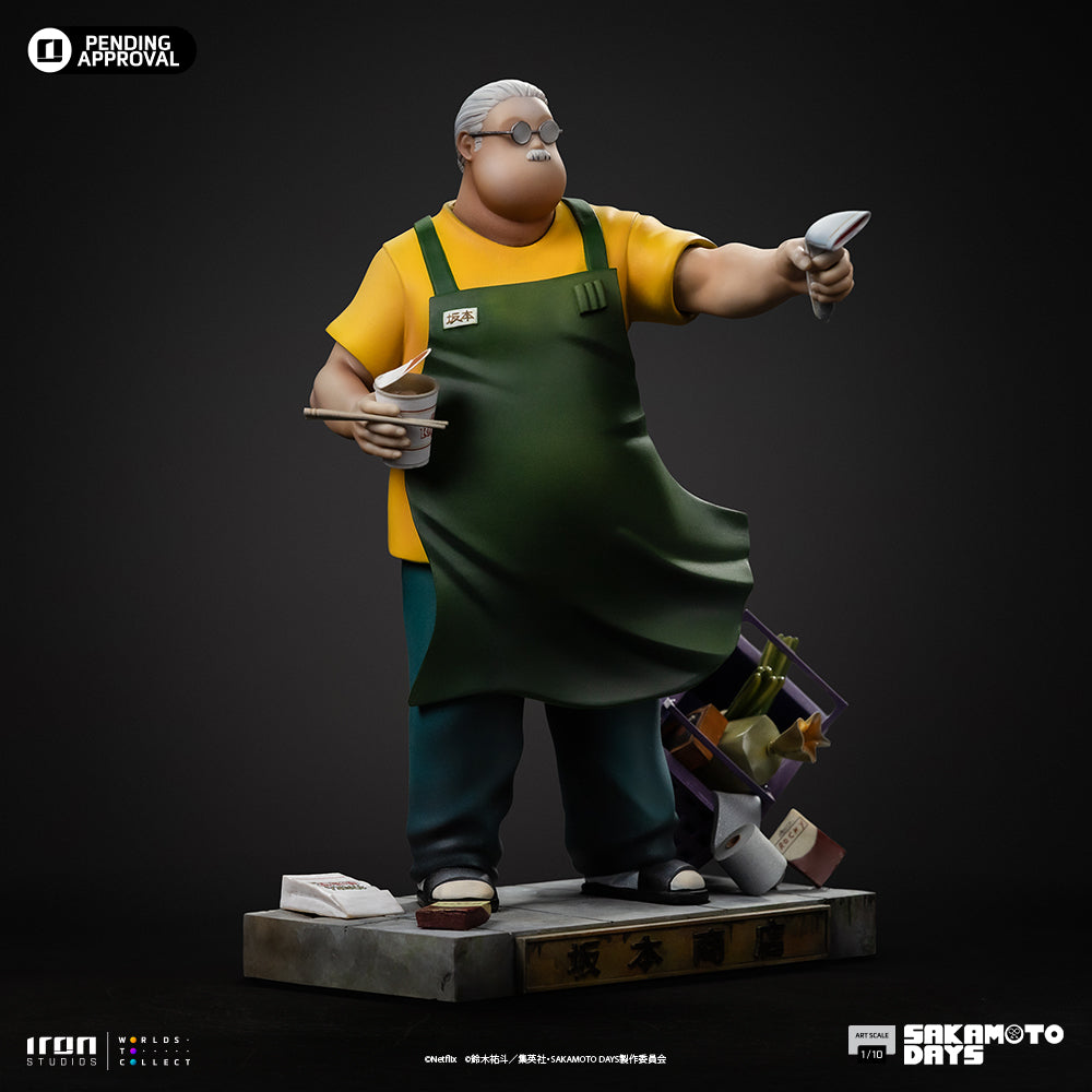 Voucher Pré Venda - Estátua  Taro Sakamoto - Sakamoto Days - Art Scale 1/10 - Iron Studios