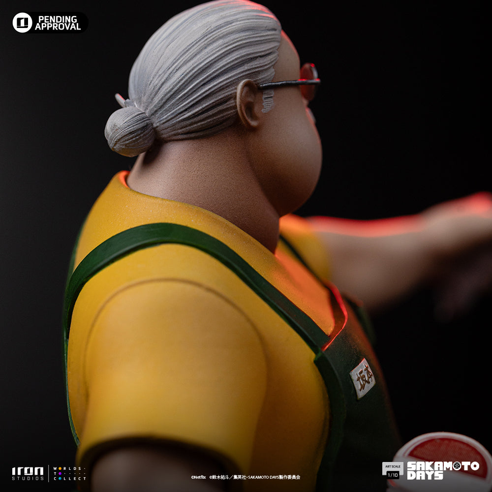 Voucher Pré Venda - Estátua  Taro Sakamoto - Sakamoto Days - Art Scale 1/10 - Iron Studios