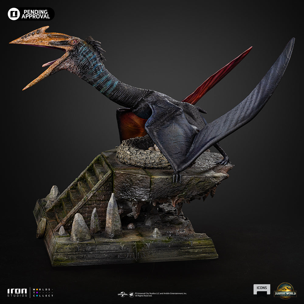 Voucher Pré Venda - Estátua Quetzalcoatlus - Jurassic World: Rebirth - Icons - Iron Studios