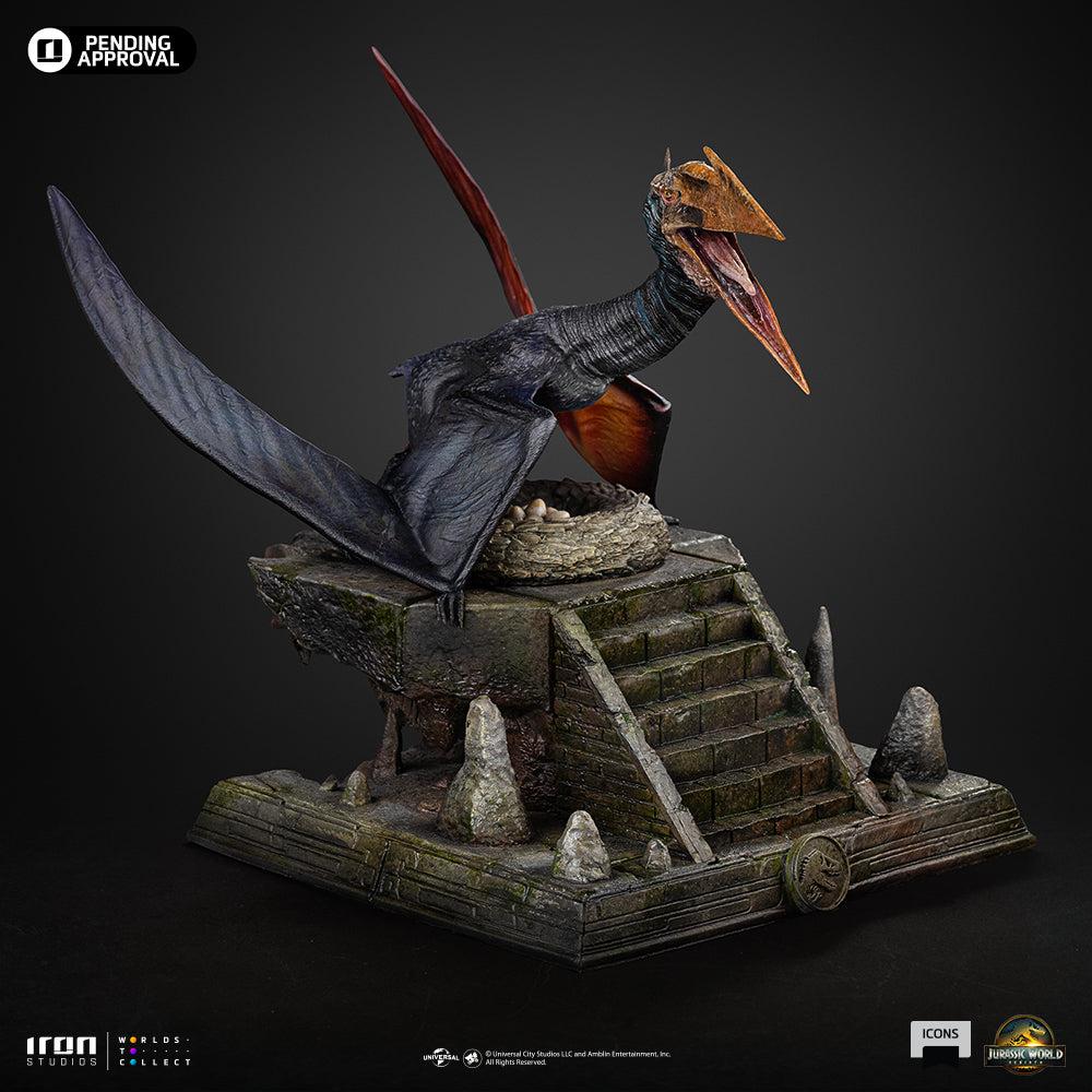 Voucher Pré Venda - Estátua Quetzalcoatlus - Jurassic World: Rebirth - Icons - Iron Studios