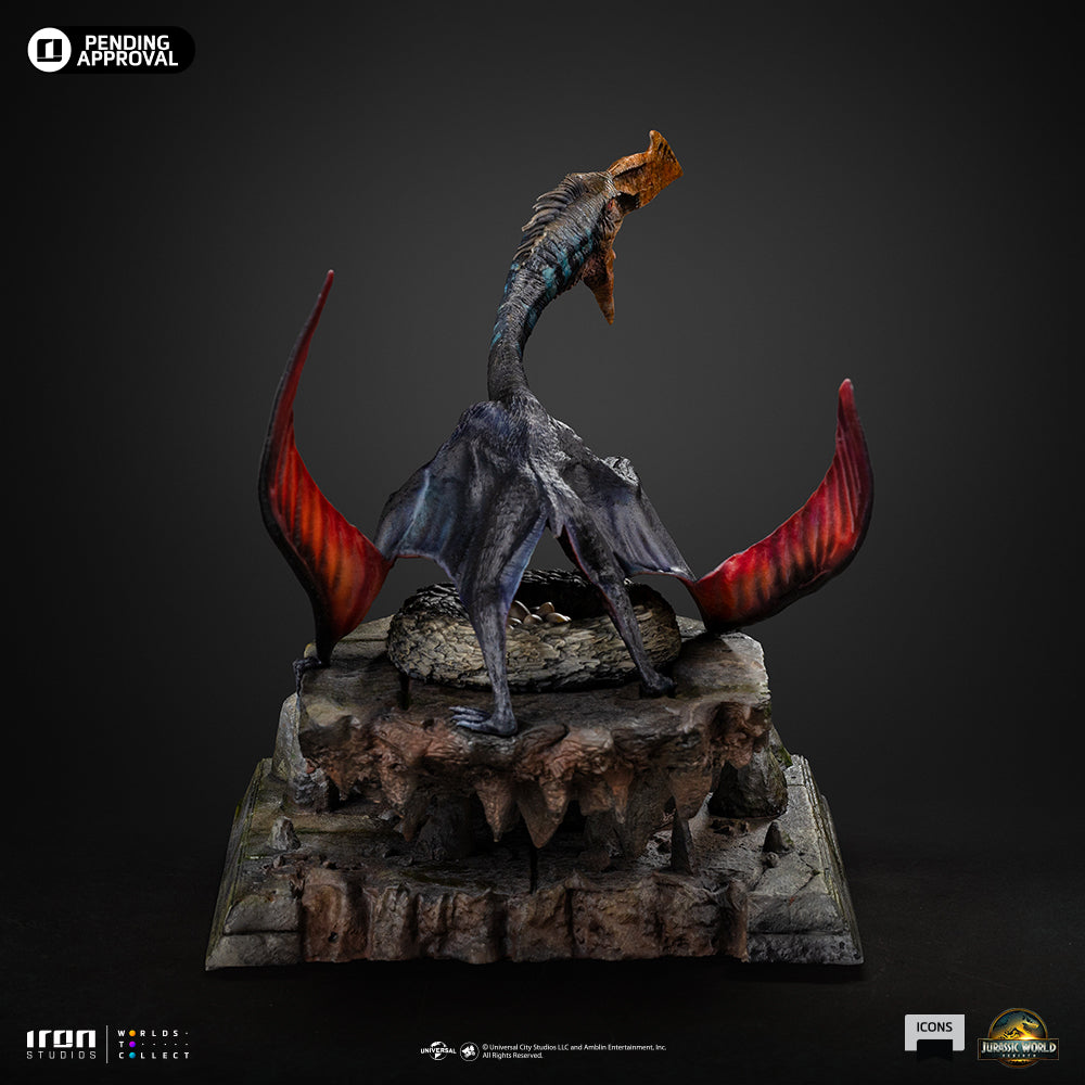 Voucher Pré Venda - Estátua Quetzalcoatlus - Jurassic World: Rebirth - Icons - Iron Studios