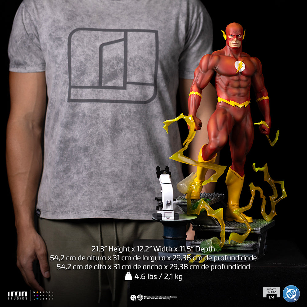 Voucher Pré Venda - Estátua The Flash - DC Comics Series 9 - Legacy Replica 1/4 - Iron Studios