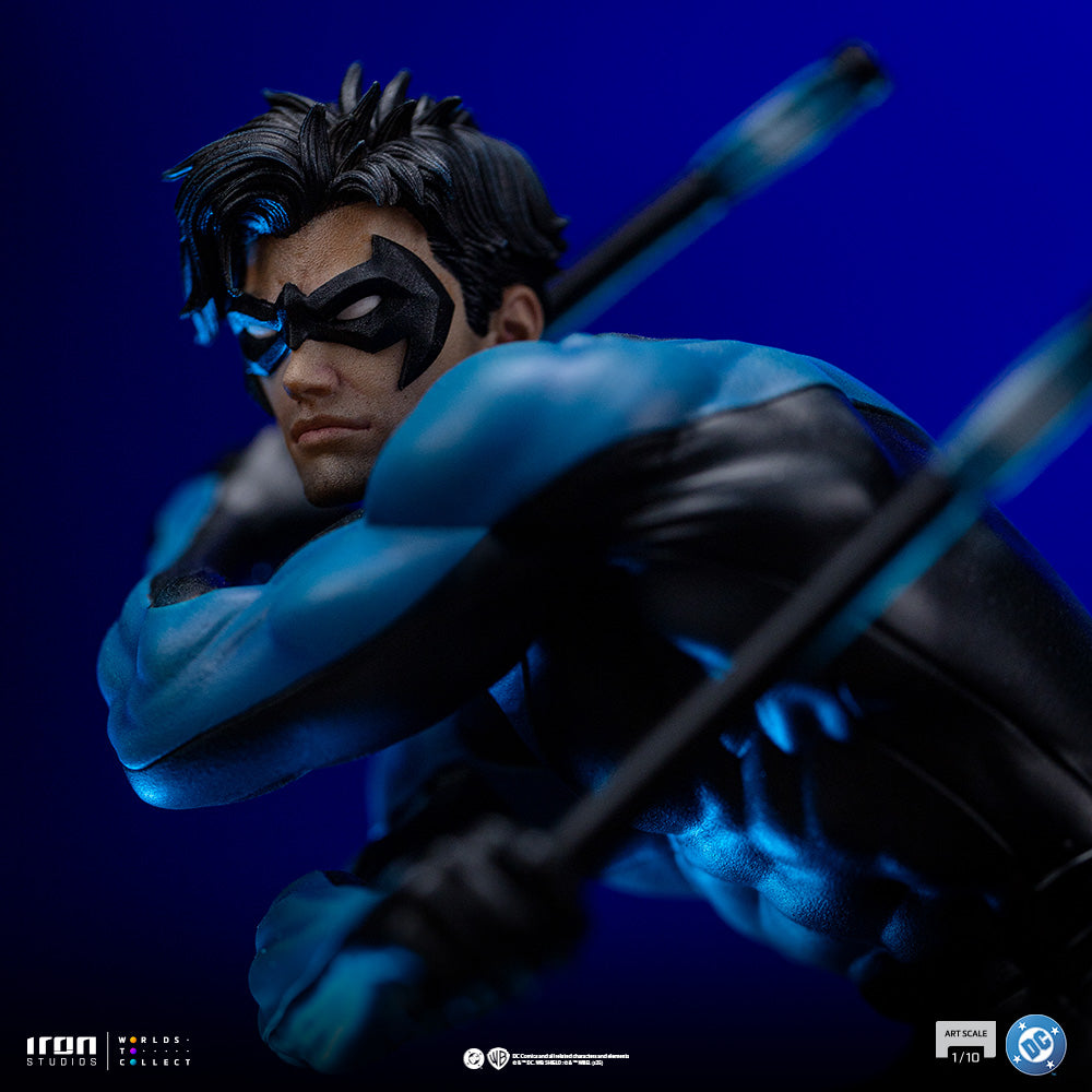 Voucher Pré Venda - Estátua Nightwing - DC Comics Series 9 - Art Scale 1/10 - Iron Studios