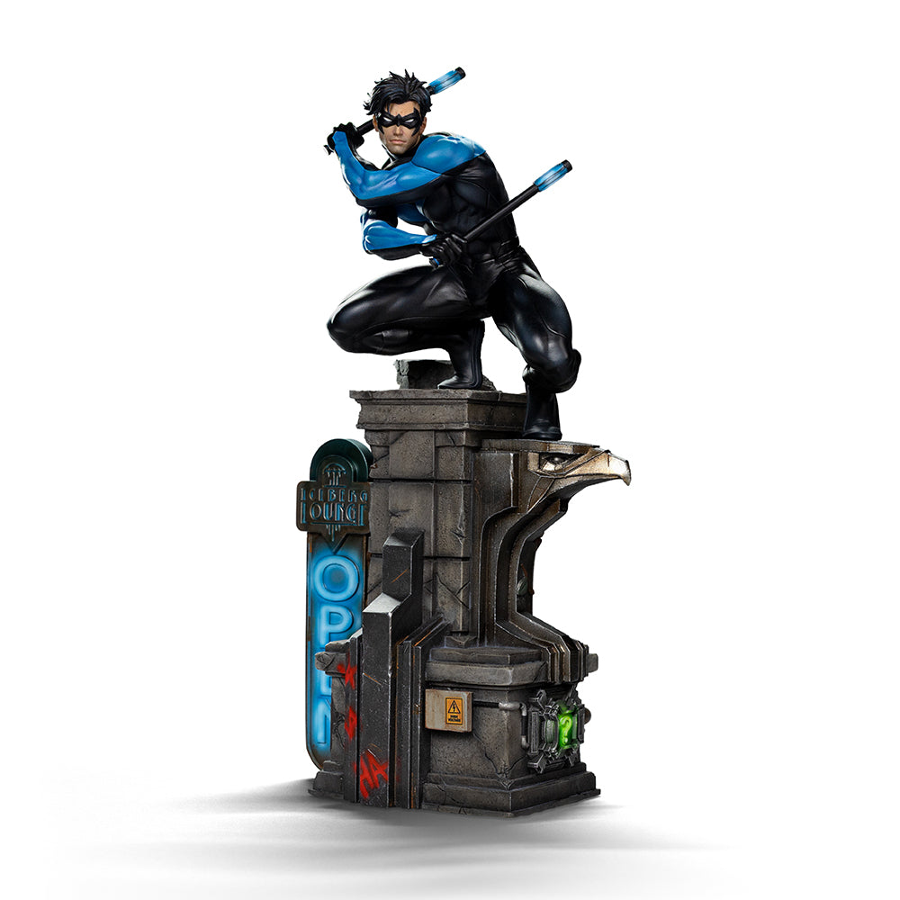 Voucher Pré Venda - Estátua Nightwing - DC Comics Series 9 - Art Scale 1/10 - Iron Studios