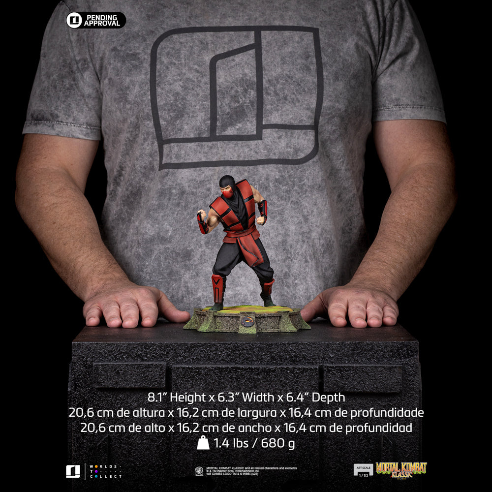 Voucher Pré Venda - Estátua Ermac - Mortal Kombat - Art Scale 1/10 - Iron Studios
