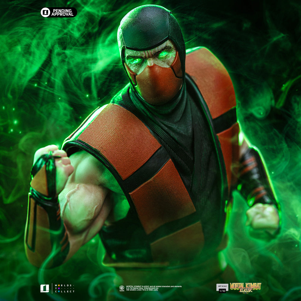 Voucher Pré Venda - Estátua Ermac - Mortal Kombat - Art Scale 1/10 - Iron Studios