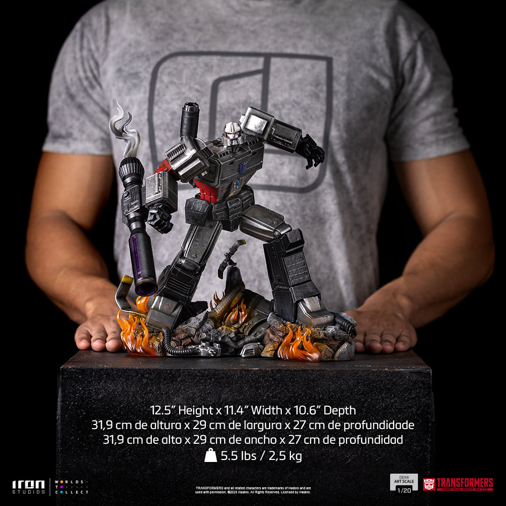 Voucher Pré Venda - Estátua Megatron - Transformers - Demi Scale 1/20 - Iron Studios