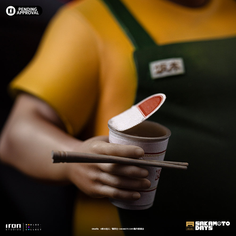 Voucher Pré Venda - Estátua Taro Sakamoto Deluxe - Sakamoto Days - Art Scale 1/10 - Iron Studios