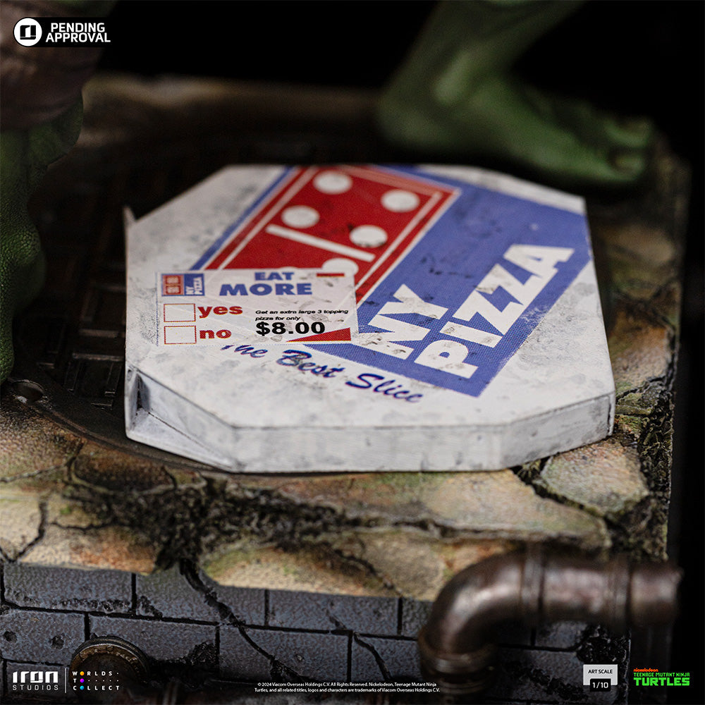 Estátua Michelangelo - As Tartarugas Ninja - Art Scale 1/10 - Iron Studios