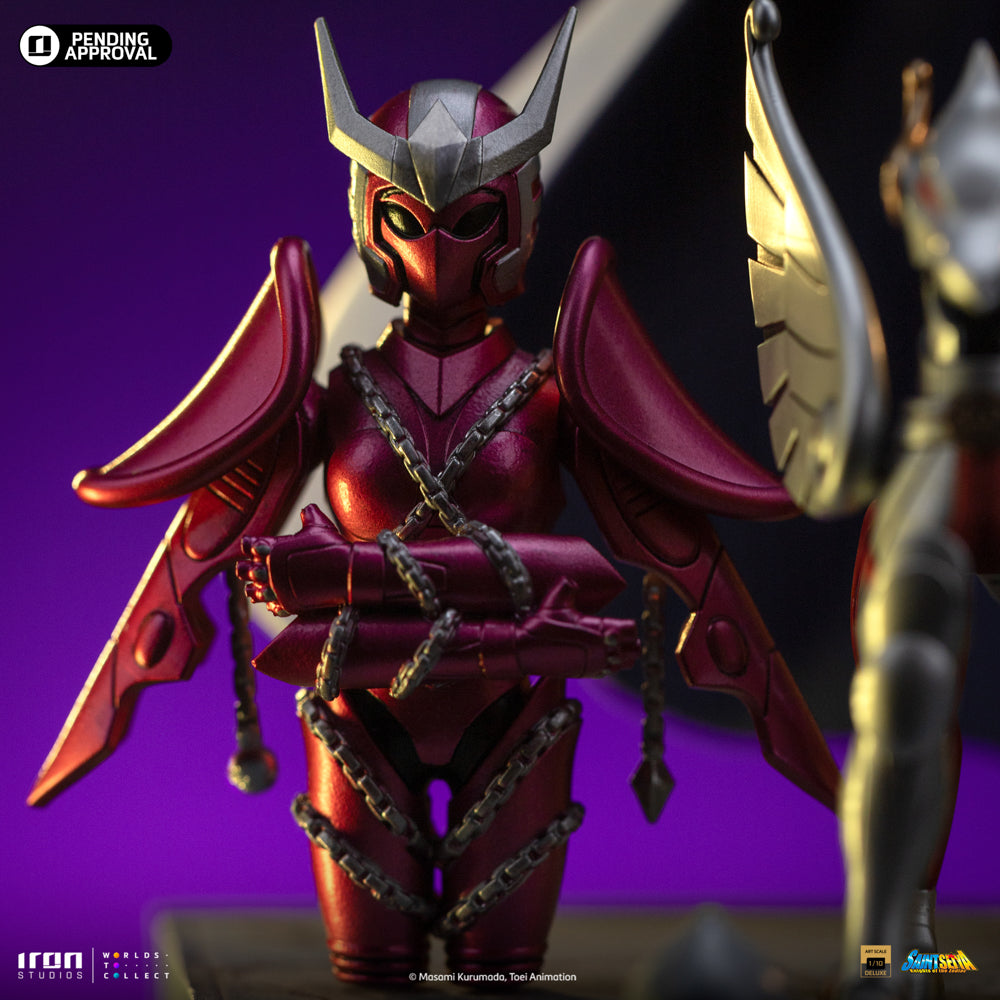 Estátua Aries Mu - Saint Seiya - Deluxe Art Scale 1/10 - Iron Studios