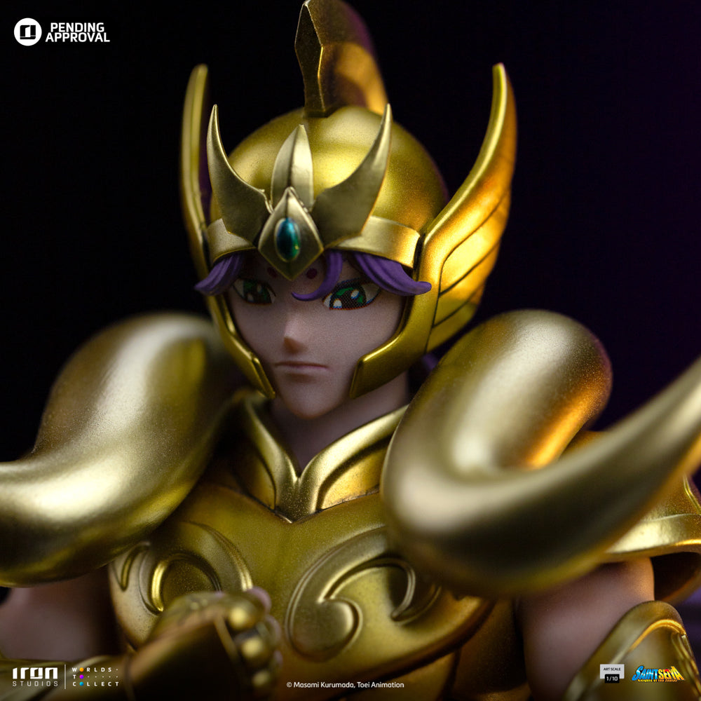 Estátua Aries Mu - Saint Seiya - Art Scale 1/10 - Iron Studios