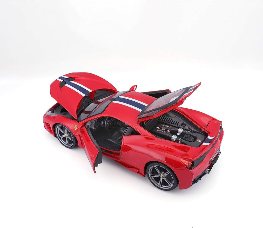 Veiculo Ferrari 458 Speciale - Ferrari Race & Play 1/18 - Burago