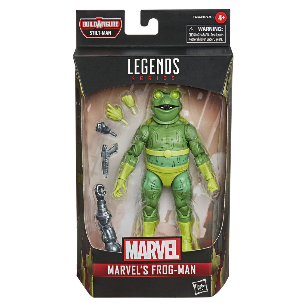 Figura Frog-Man - Spider-man - Marvel Legends BuildAFigure - Hasbro