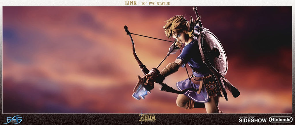 Estátua Link Collectors Edition - The Legend of Zelda Breath of the Wild - First 4 Figures