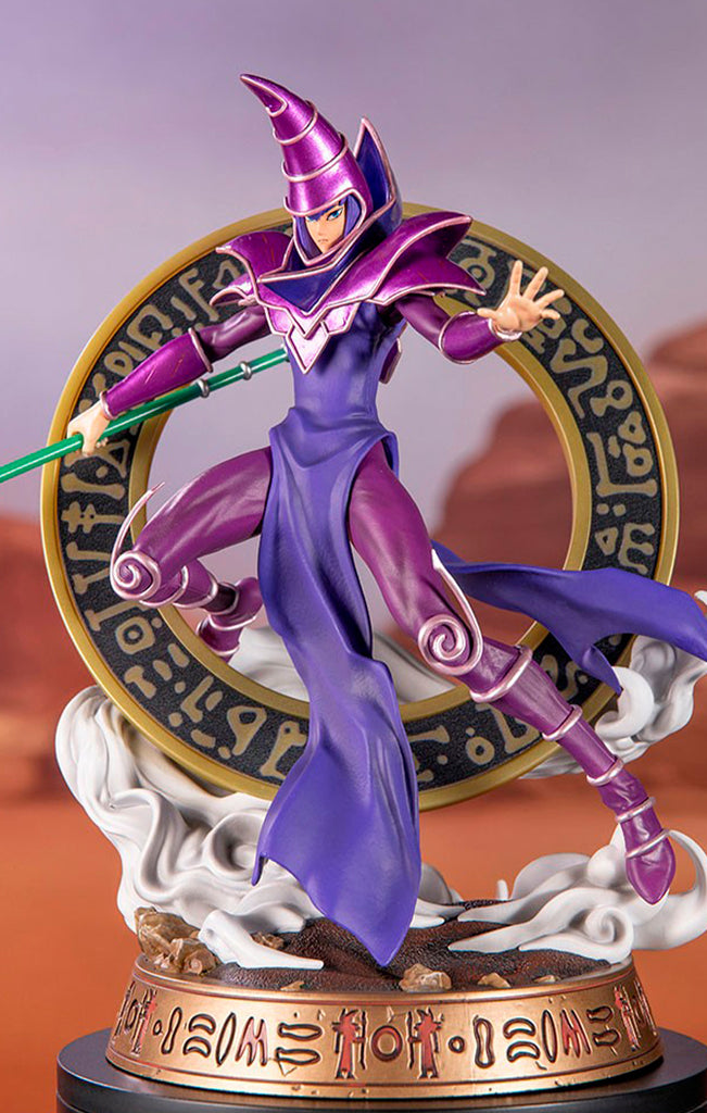 Estátua Mago Negro - Yu Gi Oh - Standard Purple Edition - First 4 Figures