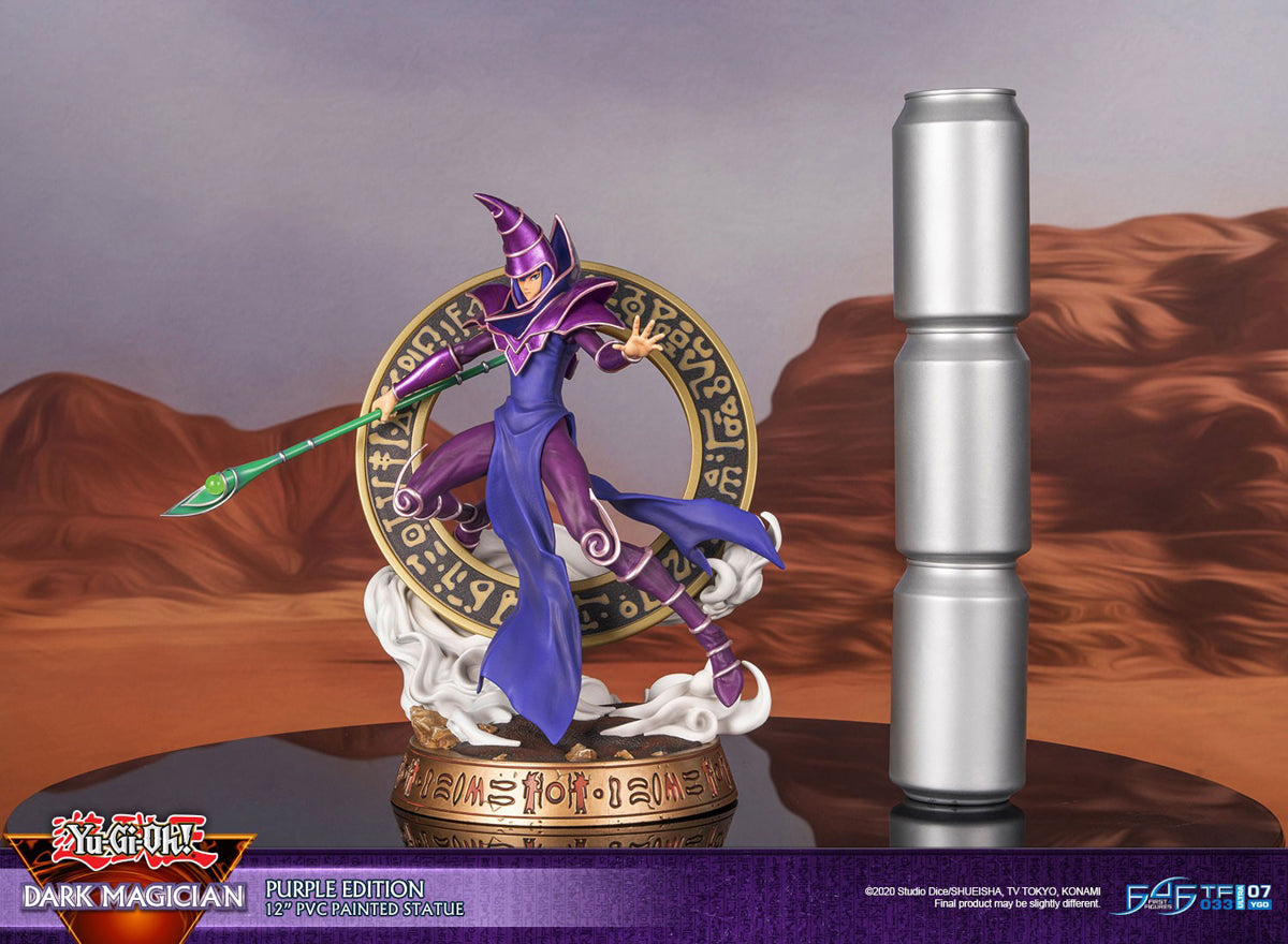 Estátua Mago Negro - Yu Gi Oh - Standard Purple Edition - First 4