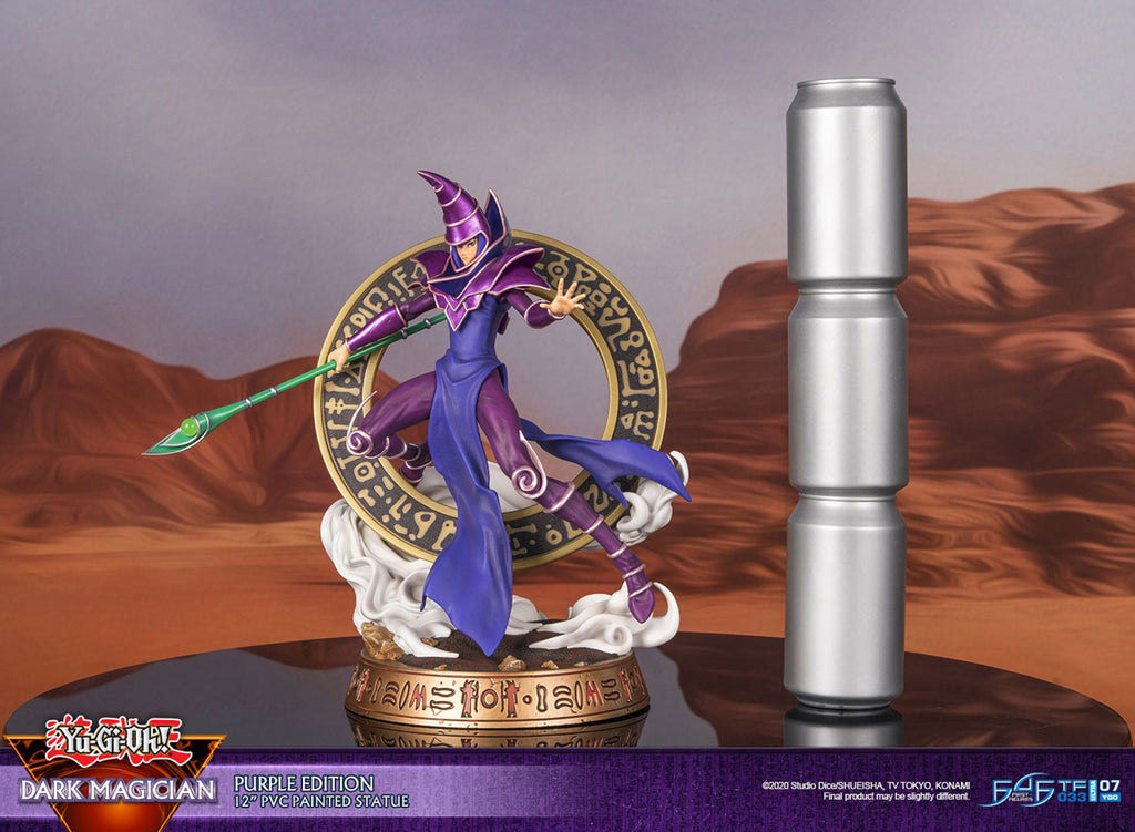 Estátua Mago Negro - Yu Gi Oh - Standard Purple Edition - First 4 Figures