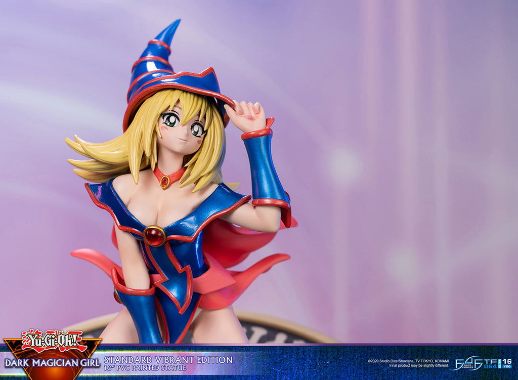 Estátua Maga Negra Vibrant Edition - Yu Gi Oh - Standard Edition - First 4 Figures