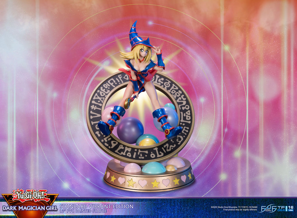 Estátua Maga Negra Vibrant Edition - Yu Gi Oh - Standard Edition - First 4 Figures