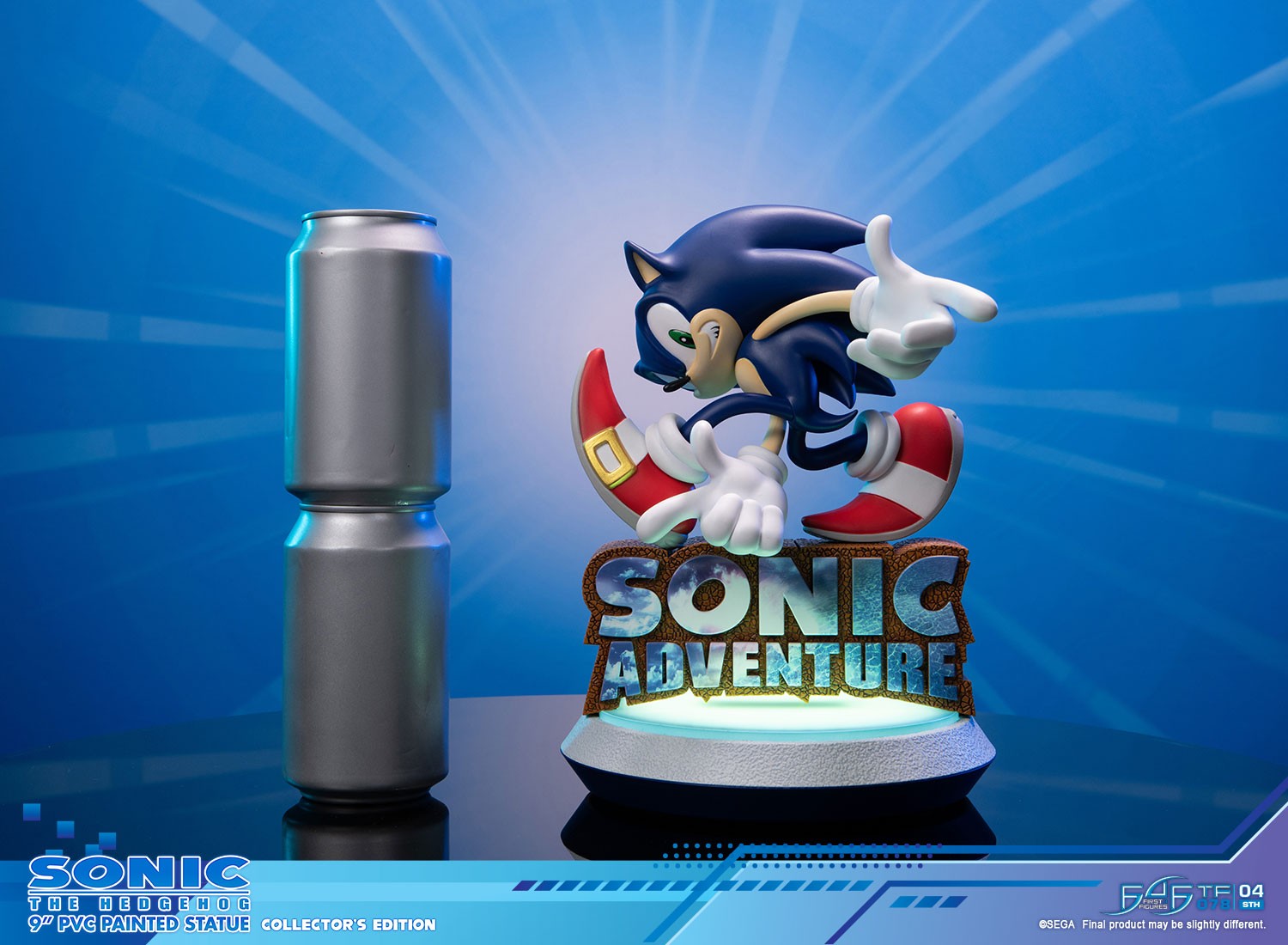 Estátua Sonic Adventure Collectors - Sonic The Hedgehog