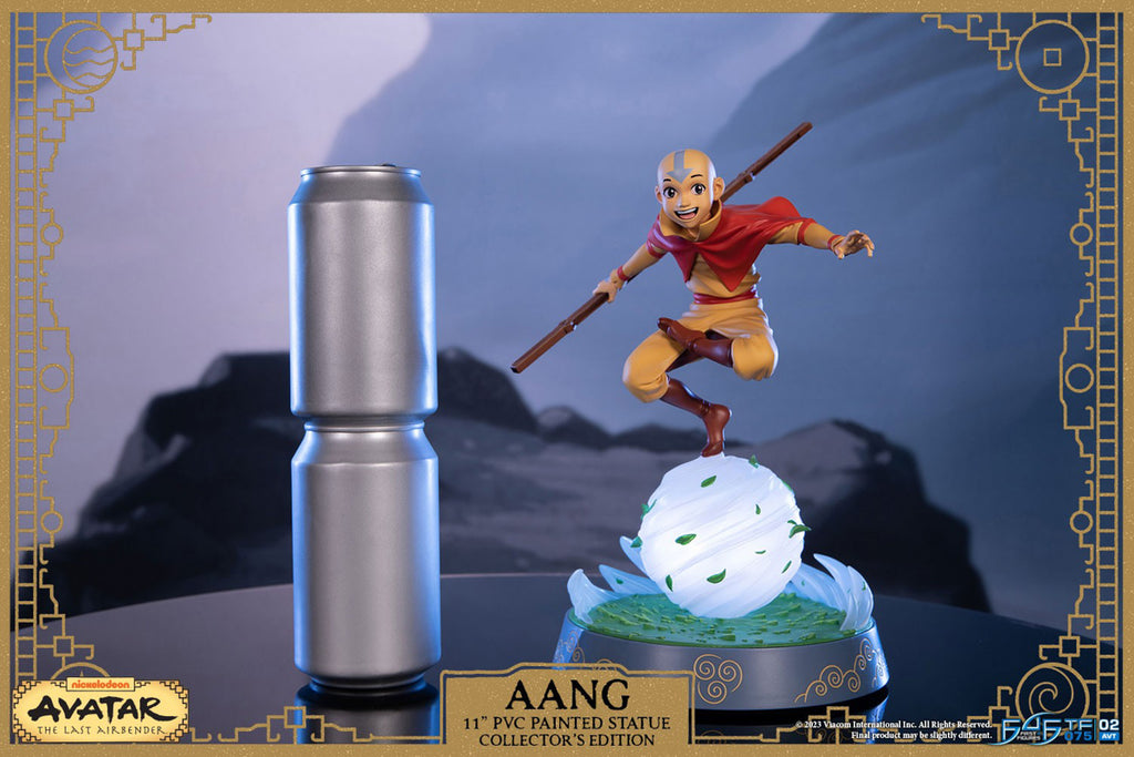 Estátua Aang - Avatar The Last Airbender - Collector's Edition - First 4 Figure