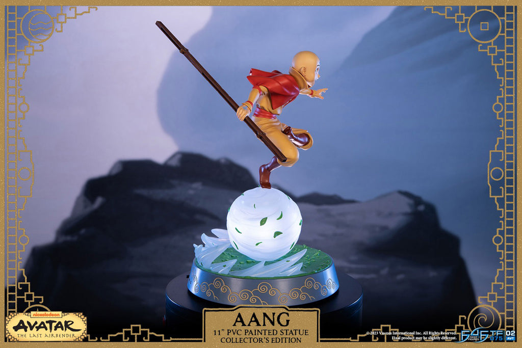 Estátua Aang - Avatar The Last Airbender - Collector's Edition - First 4 Figure