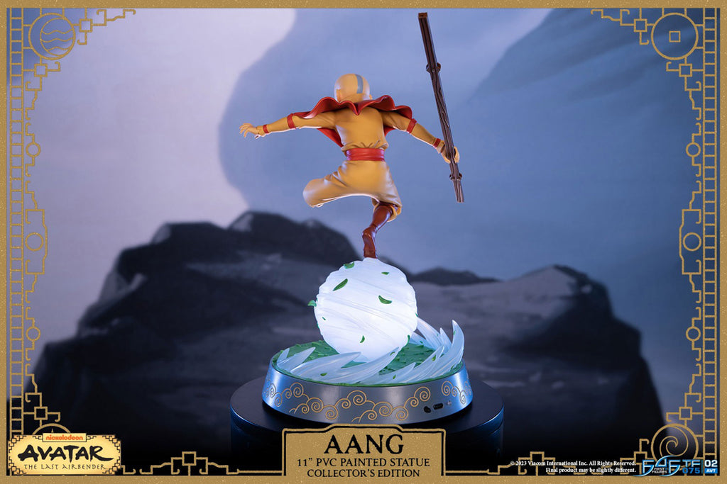 Estátua Aang - Avatar The Last Airbender - Collector's Edition - First 4 Figure
