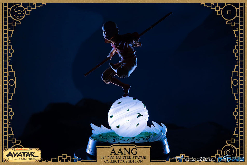 Estátua Aang - Avatar The Last Airbender - Collector's Edition - First 4 Figure