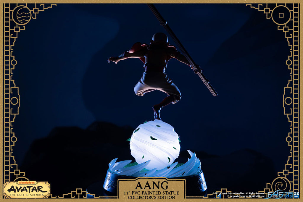 Estátua Aang - Avatar The Last Airbender - Collector's Edition - First 4 Figure