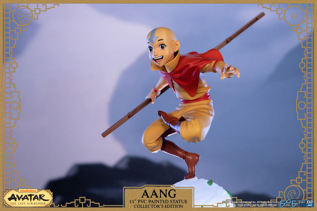 Estátua Aang - Avatar The Last Airbender - Collector's Edition - First 4 Figure