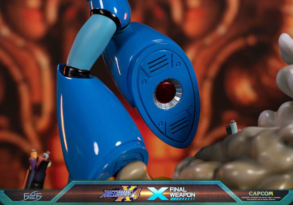 Estátua X Blue Final Weapon - Megaman X4 - Standard Edition - First 4 Figures