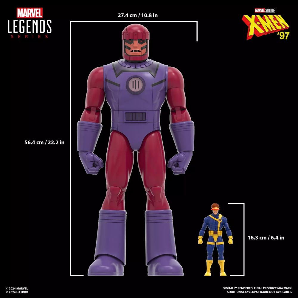 Figura Sentinel - X-Men 97 - Marvel Legends - Hasbro