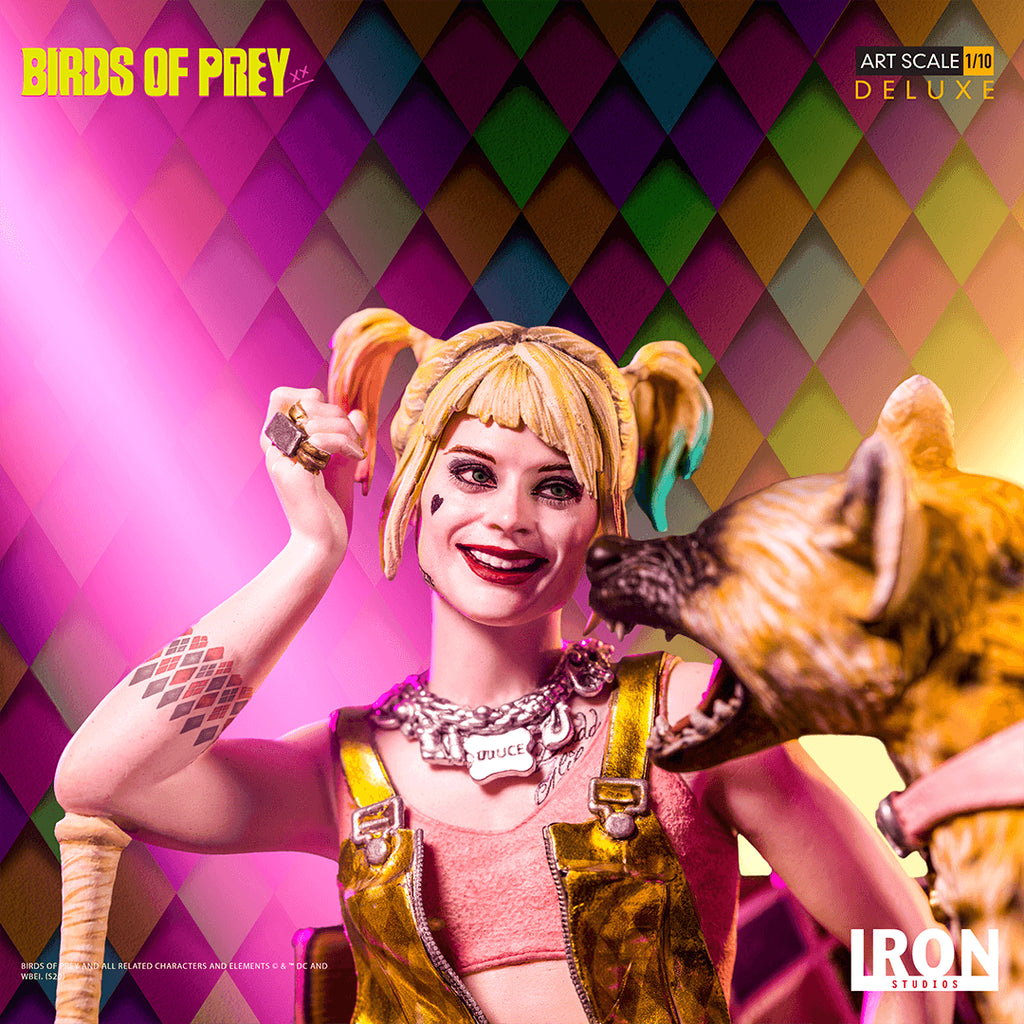Estátua Harley Quinn & Bruce Deluxe - Birds Of Prey - Art Scale 1/10 - Iron Studios