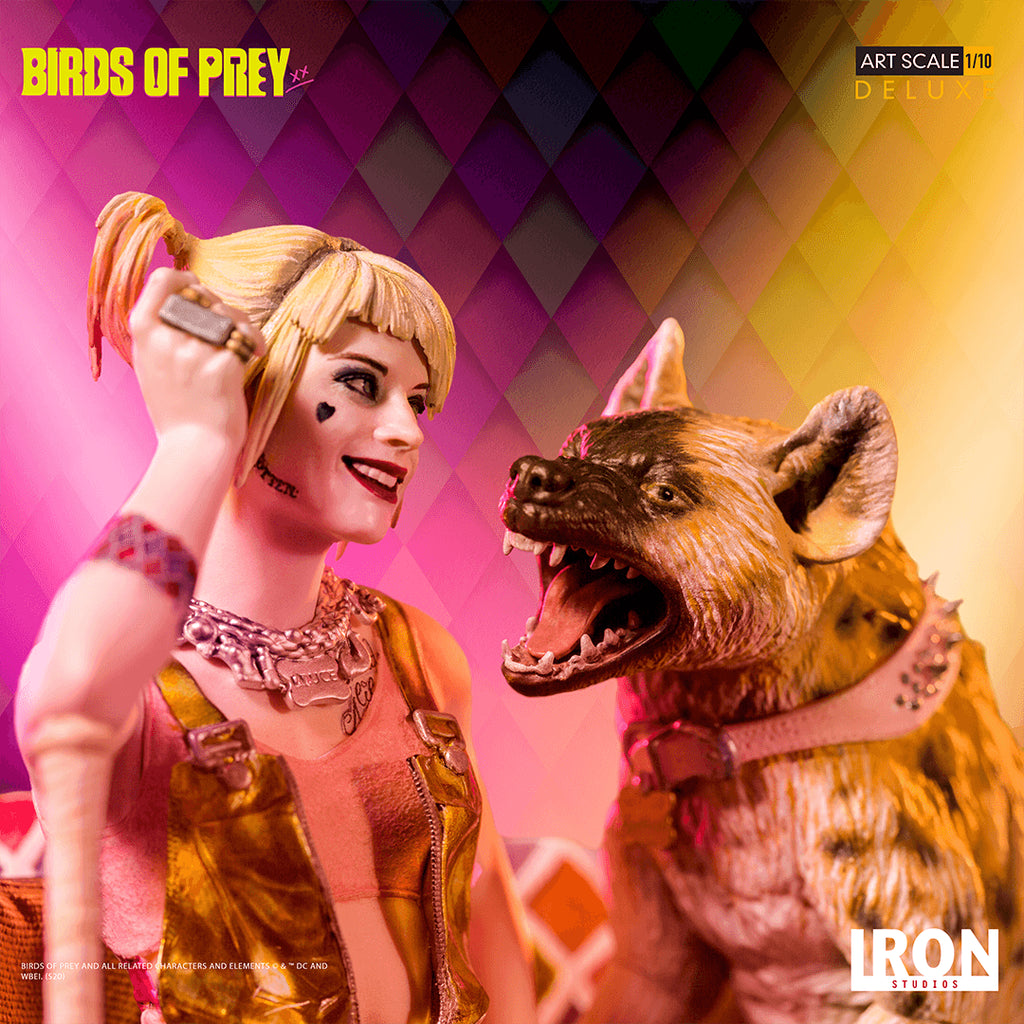 Estátua Harley Quinn & Bruce Deluxe - Birds Of Prey - Art Scale 1/10 - Iron Studios