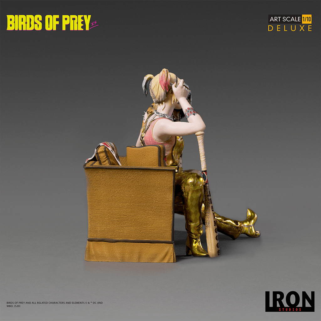 Estátua Harley Quinn & Bruce Deluxe - Birds Of Prey - Art Scale 1/10 - Iron Studios