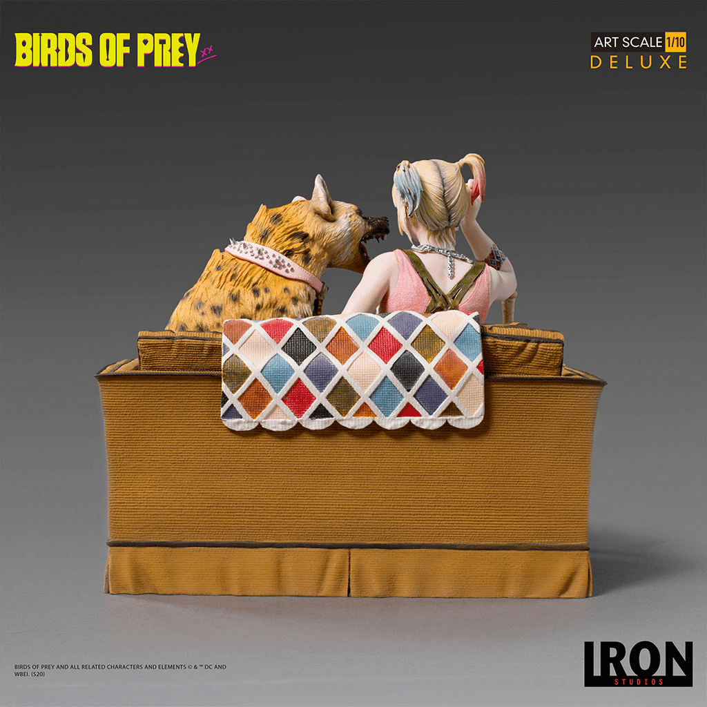 Estátua Harley Quinn & Bruce Deluxe - Birds Of Prey - Art Scale 1/10 - Iron Studios