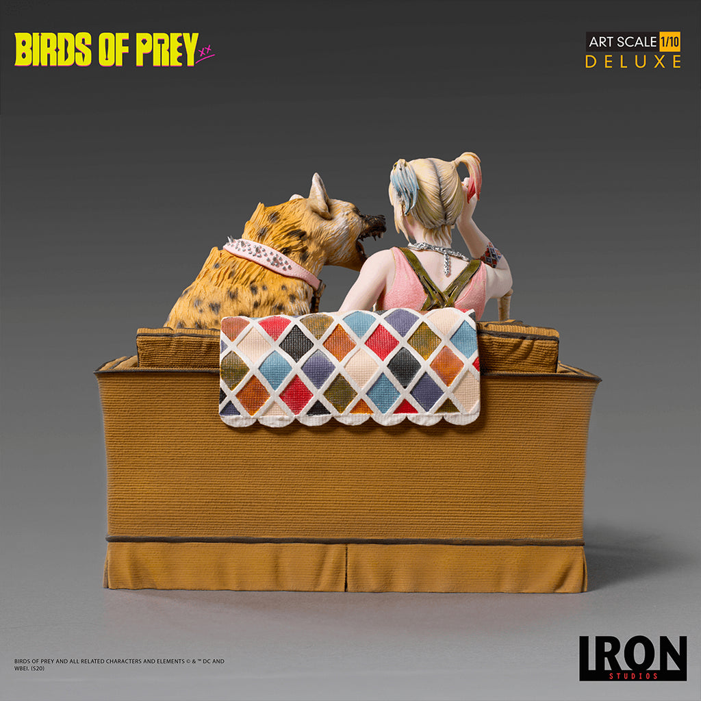 Estátua Harley Quinn & Bruce Deluxe - Birds Of Prey - Art Scale 1/10 - Iron Studios