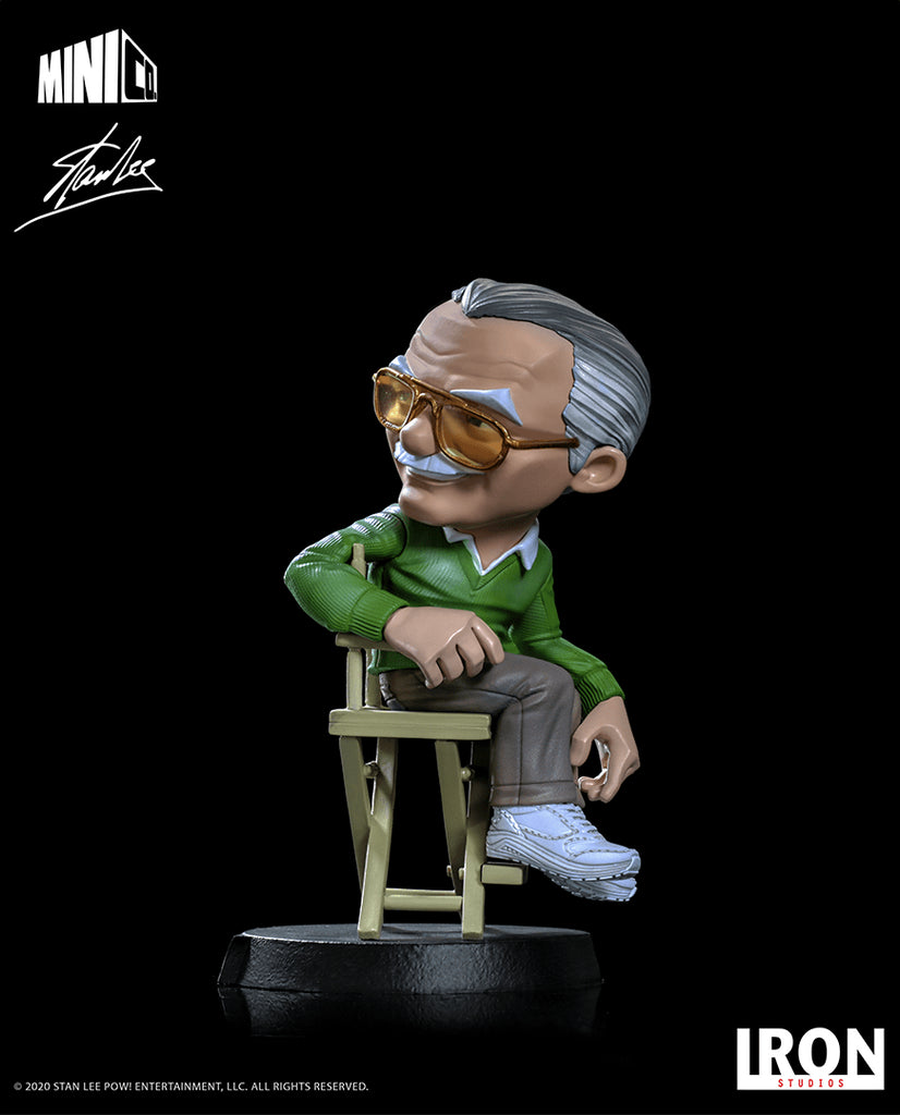 Estátua Stan Lee - Pow! Studios - MiniCo - Iron Studios