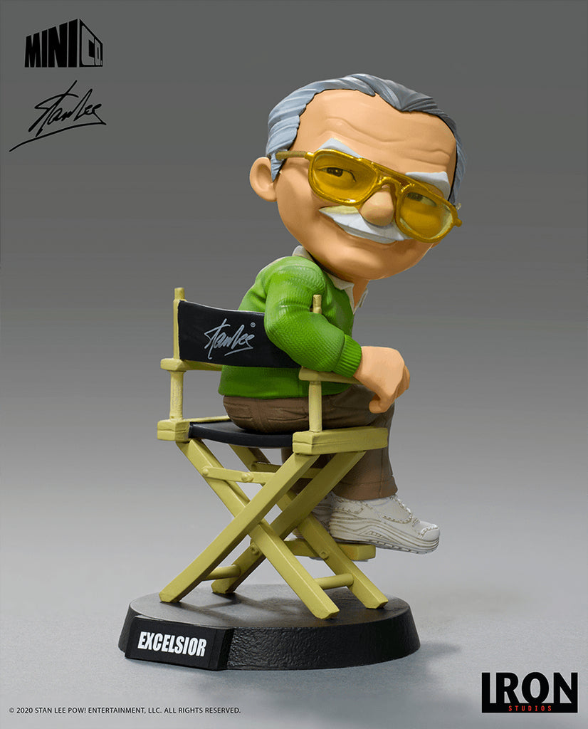Estátua Stan Lee - Pow! Studios - MiniCo - Iron Studios