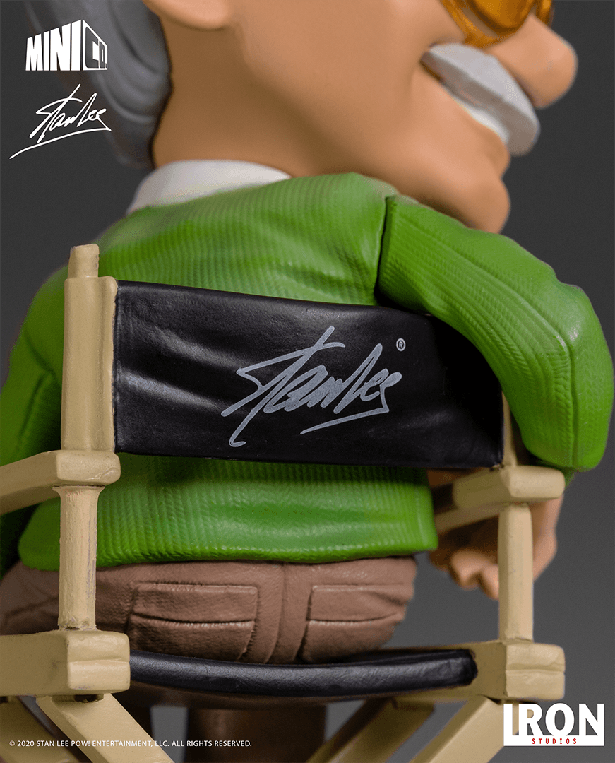 Estátua Stan Lee - Pow! Studios - MiniCo - Iron Studios