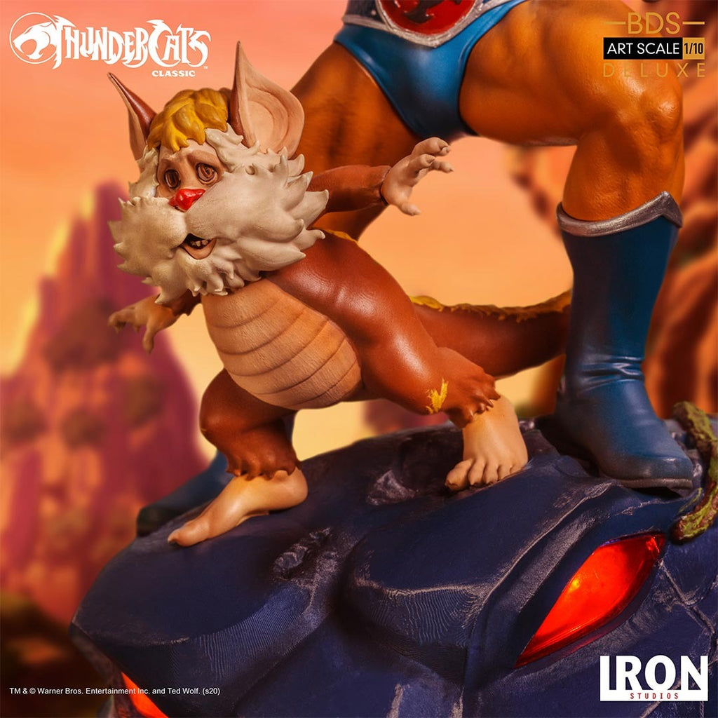 Estátua Lion-O & Snarf - Thundercats - Bds Art Scale 1/10 - Iron Studios
